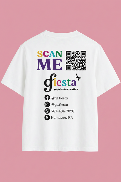 T-Shirt Personalizado con codigo QR
