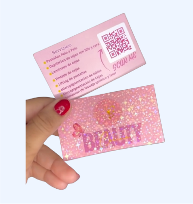 Holographic - Business Cards