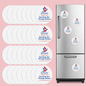Sublimated magnets for fridge